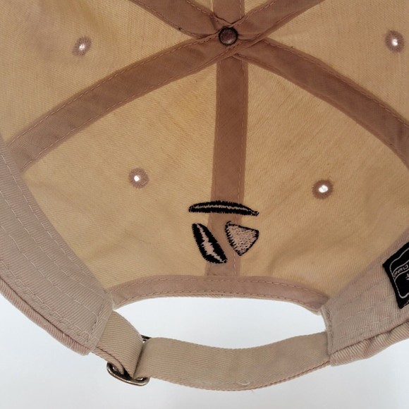 TaylorMade Tmax Gear Ashbury Open 2007 Beige Strapback Golf Hat Cap Distressed - Picture 8 of 11